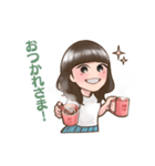 ナナミのアクティブスタンプ（個別スタンプ：3）