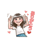ナナミのアクティブスタンプ（個別スタンプ：4）