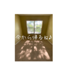 窓から差し込む日差しのつぶやき（個別スタンプ：18）