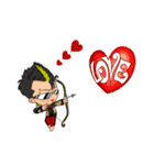 ミニ♡こてつ（個別スタンプ：9）