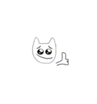 空気を読まないねこ（個別スタンプ：6）