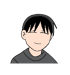 ジンガイさんとニンゲンくん（個別スタンプ：12）