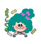 かわいいすいーとがーるず（個別スタンプ：1）