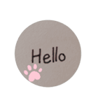 まんまるEnglish（個別スタンプ：3）
