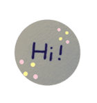 まんまるEnglish（個別スタンプ：4）