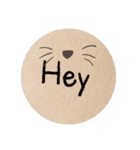 まんまるEnglish（個別スタンプ：5）