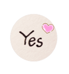まんまるEnglish（個別スタンプ：11）
