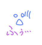 エンジョイ！カラフル顔文字（個別スタンプ：4）