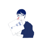 終於把主任做成貼圖了（1）（個別スタンプ：2）