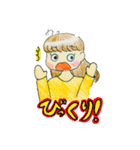 女の子のスタンプ(つゆ)（個別スタンプ：9）