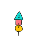 幾何学たち（個別スタンプ：5）