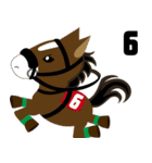 Love  馬 Racing（個別スタンプ：6）