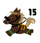 Love  馬 Racing（個別スタンプ：15）