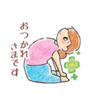 ヨガスタジオユニオンオフィシャルスタンプ（個別スタンプ：3）