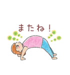ヨガスタジオユニオンオフィシャルスタンプ（個別スタンプ：14）