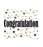 おめでとう ＆ ありがとう（個別スタンプ：14）