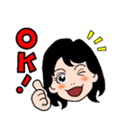 のぶさんと一緒（個別スタンプ：3）