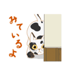 ねこが見てるだけ（個別スタンプ：5）