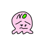 ピンクスライム(基本編)（個別スタンプ：16）