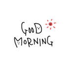 手書き文字(English)（個別スタンプ：1）