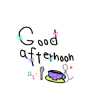 手書き文字(English)（個別スタンプ：2）