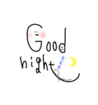 手書き文字(English)（個別スタンプ：4）