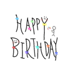 手書き文字(English)（個別スタンプ：9）