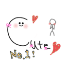 手書き文字(English)（個別スタンプ：15）