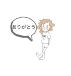カクサの似顔絵スタンプ（個別スタンプ：4）