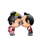 くらぞう君＆くら子ちゃん（個別スタンプ：4）