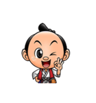 くらぞう君＆くら子ちゃん（個別スタンプ：11）