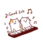 ピアノと猫のスタンプ♪【鍵盤づくし40種】（個別スタンプ：22）