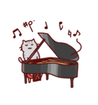 ピアノと猫のスタンプ♪【鍵盤づくし40種】（個別スタンプ：29）