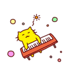 ピアノと猫のスタンプ♪【鍵盤づくし40種】（個別スタンプ：38）