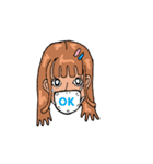 夏奈子スタンプ（個別スタンプ：6）