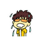 タカナリーsummer ver. サングラス 男の子（個別スタンプ：11）