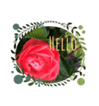 rose and ‥（個別スタンプ：1）
