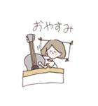 ギターと女の子（個別スタンプ：7）