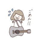 ギターと女の子（個別スタンプ：13）