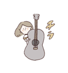 ギターと女の子（個別スタンプ：15）