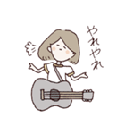 ギターと女の子（個別スタンプ：18）