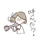 ギターと女の子（個別スタンプ：26）