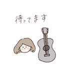 ギターと女の子（個別スタンプ：28）