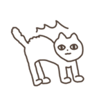 日常で使えそうな、にゃんのスタンプ（個別スタンプ：18）