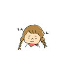 今日もおさげちゃん（個別スタンプ：2）