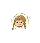 今日もおさげちゃん（個別スタンプ：7）