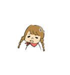 今日もおさげちゃん（個別スタンプ：14）