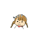 今日もおさげちゃん（個別スタンプ：18）