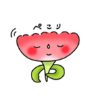 お花さんスタンプ（個別スタンプ：4）