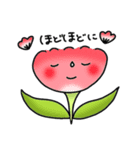 お花さんスタンプ（個別スタンプ：5）
